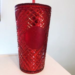Red Studded Starbucks Cup ~ Grande